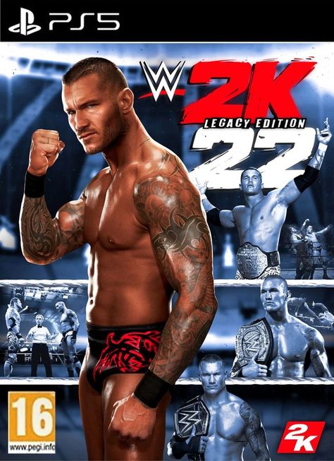 #WWE #WWE2K22 #WWE2K #RandyOrton Ps5 Cover, Wwe 2k24, Basketball Video, Wwe 2k22, 3ds Games, Wwe 2k, Game Cover, Basketball Videos, Wwe World