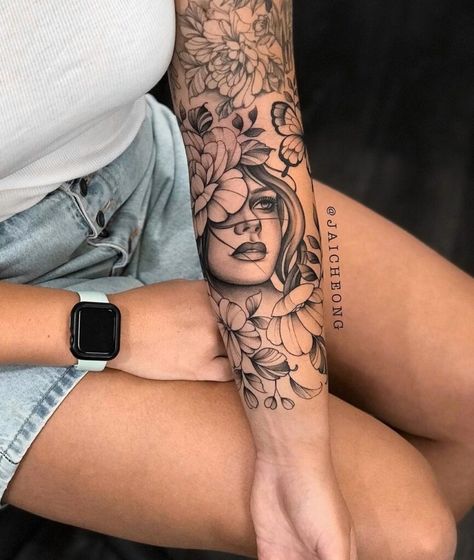 21 Arm Tattoos That Will Have You Feeling Like A Real Baddie Arm Tattoos, Arm Tattoo, How Are You Feeling, Tattoos