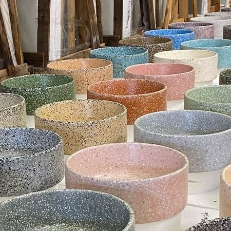 concrete collaborative on Instagram: "meet BONDI 🫧 // our terrazzo basins make the perfect statement 💥elevating any bathroom space with a unique design. environmentslly preferable, timless design and durable for everyday use." Colourful Terrazzo, Concrete Collaborative, Colorful Terrazzo, Concrete Terrazzo, Bathroom Spa, Bathroom Space, Bath, Unique Designs, Design