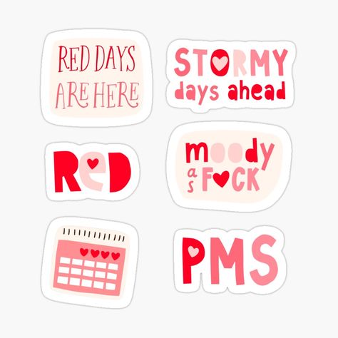 Period Art Menstruation, Menstruation Illustration Art, Period Illustration Art, Menstruation Aesthetic, Period Stickers, Period Comfort, Period Aesthetic, Period Party, Comfort Box