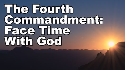 Love God with all you heart, mind and soul. The first four commandments tell us one way to make this happen.   Read this message at our blog 📘 https://ucgraleigh.blogspot.com/2019/01/the-fourth-commandment-face-time-with.html 4th Commandment, The Sabbath Day, Spend Time With God, Sabbath Quotes, Time With God, Love For Him, Free Bible Study, Sabbath Day, Loving God