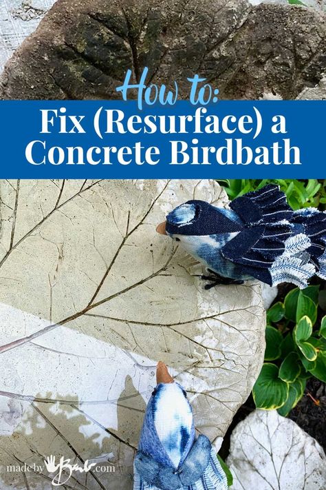 Diy bird bath