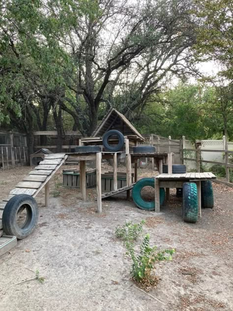 Dog Kennel Goat Pen, Animal Farm Ideas, Goats Playground Ideas, Pygmy Goat Pen Ideas, Goat Play Area, Pygmy Goat Playground Ideas, Hog Pen Ideas, Farm Pens, Baby Goat Playground Ideas