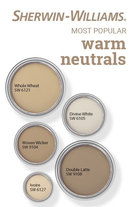 Popular Warm Neutral Paint Colors | Warm neutral paint colors, Warm neutral paint, Paint colors for home Warm Neutral Paint Colors, Paint Color Schemes, Neutral Paint Colors, Design Blogs, Neutral Paint, Room Paint Colors, Interior Paint Colors, Exterior Paint Colors, Bedroom Paint