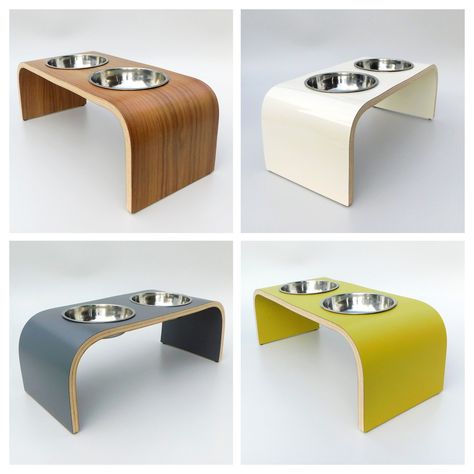 ★★★★★ "Beautiful Dog Bowls, such lovely quality and finish. The personal touch and communication from Lola was fantastic too!" Dana T. #etsy #elevateddogbowls #dogfoodbowls #largedogbowlstand #nonslipdogbowls #slowfeed Cat Bowl Stand, Dog Bowl Holder, Dog Feeding Bowls, Large Dog Bowls, Raised Dog Feeder, Dog Feeding Station, Raised Dog Bowls, Elevated Dog Bowls, Dog Bowl Stand