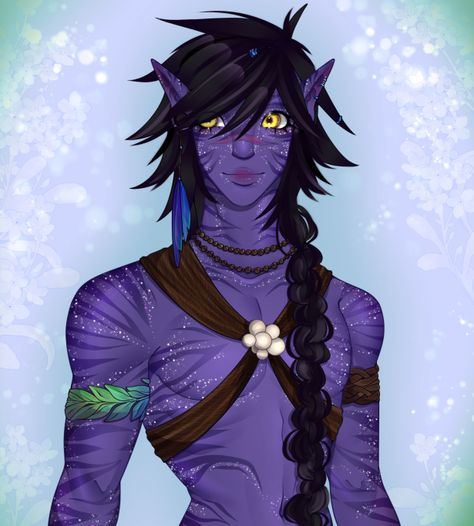 Avatar commission, Purple Na'vi, avatar the way of water, Na'vi Emo, fanart, cosplay, character pose, oc ideas, character design Clip Studio Paint Huion Kamvas 13 twt @Azztros Purple Navi Avatar, Na'vi And Human, Na'vi Oc Art, Water Navi Oc, Avatar Navi Oc Male, Na'vi Avatar Oc, Purple Avatar, Emo Fanart, Oc Ideas Character Design