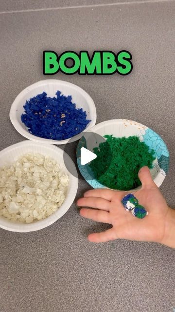 SimplyKinder on Instagram: "🌍✨ Earth Day Seed Bombs! 

🌱💥 Dive into this eco-friendly DIY: Grab colored paper, wildflower seeds, water, a bowl, and a blender. Soak paper strips for 30 mins, then blend each color into pulp. Mix seeds with blue pulp, shape into balls. Sprinkle green & white for continents & clouds. 

Plant now or save for later, just add water before planting! Let’s nurture life and give back to our planet. 🌺💧 

#earthday #DIY #seedbombs #naturelovers" Seed Balls, Eco Friendly Diy, Save For Later, Wildflower Seeds, Give Back, Colored Paper, Kindergarten Activities, Earth Day, A Bowl