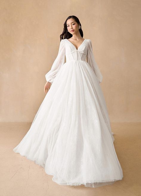 Plus Size Wedding Dresses Puffy Sleeves, Simple Wedding Dresses Modest, Wedding Dress 3/4 Sleeve, Lace Ballgown Wedding Dress With Sleeves, Long Sleeve A Line Wedding Dress, Lord Of The Rings Wedding Dress, Whimsical Wedding Dress With Sleeves, Persephone Wedding Dress, Corset Wedding Dress With Sleeves