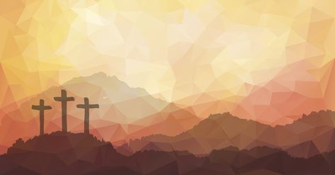 Easter Scene, Worship Backgrounds, Church Backgrounds, Watercolor Vector, Cross Vector, Church Logo, Crucifixion Of Jesus, Our Father In Heaven, Cross Jesus