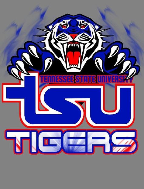 THE Tennessee State University...my other favorite hbcu football team...those Big Blue Tigers ain't no joke!!!!! Hbcu Football, Adidas Logo Art, Morehouse College, Titans Logo, Tennessee Titans Logo, Class Of 2026, Ravens Logo, Trunk Party, Baltimore Ravens Logo