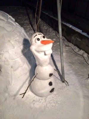 Olaf Olaf Snowman, Snowmen Pictures, Funny Snowman, Snow Activities, Snow Sculptures, Snow Art, Snow Fun, Winter Snowman, Winter Photos