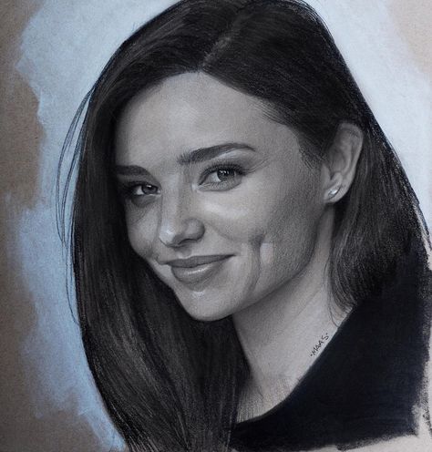 From the sketchbook today, the beautiful @mirandakerr #Miranda was a pleasure to draw (those #dimples!) and I'll try to post a short video… Draw Dimples, Colour Pencil Portrait Realistic, Realistic Pencil Drawings Portraits Faces, Portrait Art Pencil Sketch, Dry Pastel Drawing, Hyperrealistic Drawing, Colored Pencil Portrait, Pencil Portrait Drawing, The Sketchbook