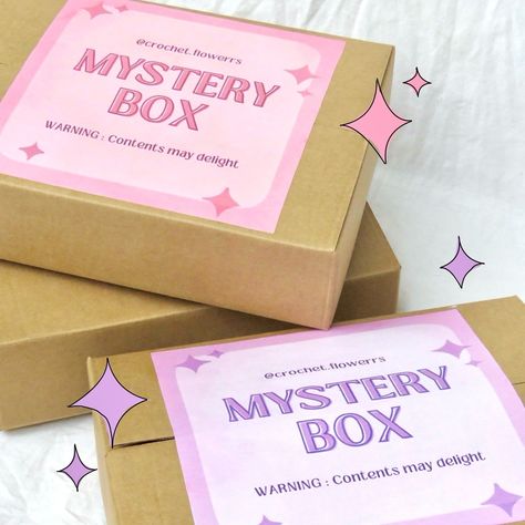 Mystery Box Giveaway 🌷 Giving away 2 mystery boxes full of cute crochet stuff. Contents of mystery box : Cute crochet products you will love ✨guaranteed ✨ How to ENTER : 1. Follow @crochet.flowerrs 2. Share any of our post on your story and tag us( private accounts must send screenshot of uploaded story) 3. Tag at least 2 friends in comments Giveaway is open all over India Start Date - 26 October 2024 End Date - 5 November 2024 Two winners will be announced on 6th November 2024 Good luc... Mystery Bag Ideas Small Business, Mystery Box Ideas, Black Kawaii, 26 October, Crochet Products, Sticker Business, Mystery Boxes, 2 Friends, Mystery Bag