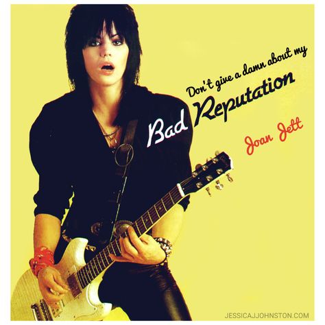 Joan Jett - Bad Reputation #quote Reputation Quotes, 80s Album Covers, Rock Album Cover, Joan Jett The Runaways, Joan Jett And The Blackhearts, Single Cover Art, Record Album Covers, Kelly Lebrock, Rock Album Covers