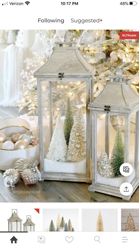 Holiday Lantern Ideas, Xmas Lanterns Ideas, Xmas Lanterns, Christmas Lantern Ideas, Xmas Frames, Holiday Lanterns, My Texas House, Christmas Entryway, Lantern Ideas