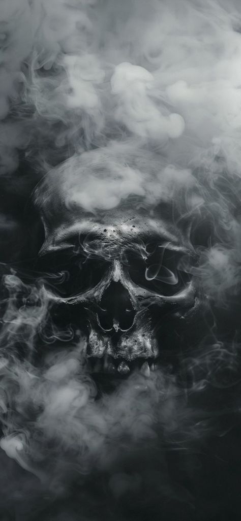 Skull Macbook Wallpaper, Skull Aethstetic Wallpaper, Demonic Aesthetic Wallpaper, White Skull Black Background, Wallpaper Backgrounds Skull, Madness Wallpaper Aesthetic, Monster Background Wallpapers, Skull Pictures Dark, Bone Wallpaper Aesthetic