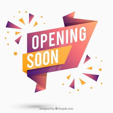 Opening soon background with typography Free Vector Stay Tuned Poster Design, Stay Tune Poster, Sale Icon, Ads Video, Calligraphy Logo, Fb Ads, Abstract Iphone Wallpaper, Business Flyer Templates, Copyright Free