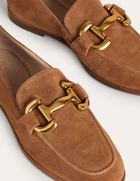 Snaffle Detail Loafers