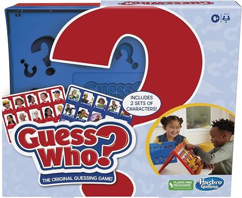 Guess Who Board Game, Guessing Games For Kids, Mystery Character, Mystery Board Games, Guess Who Game, The Guess Who, Two Player Games, Card Games For Kids, Yes Or No Questions