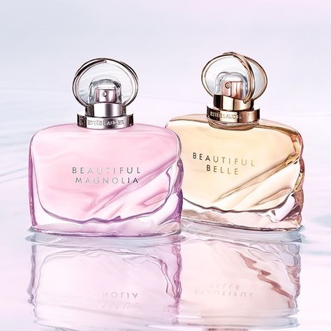 Beautiful Magnolia | Estée Lauder Official Site Types Of Pink, Estee Lauder Perfume, Fantasy Wedding Dresses, Princess Accessories, Estee Lauder Beautiful, Aerin Lauder, Love Dare, Scent Perfume, Best Perfumes