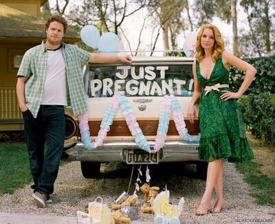 Knocked Up Gender Reveal Photos, Rom Coms, Leslie Mann, Romantic Comedies, Sperm Donor, Seth Rogen, One Night Stand, Katherine Heigl, Committed Relationship