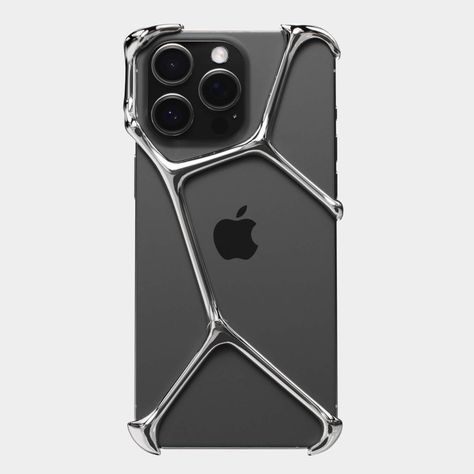 YNOT Limited – The official shop of premium iPhone case designer Chrome Iphone Case, Futuristic Phone Case, Futuristic Phones, Metal Phone Case, Metal Iphone Case, Designer Iphone Case, Media Branding Design, Diy Phone Case Design, Jewelry Cases