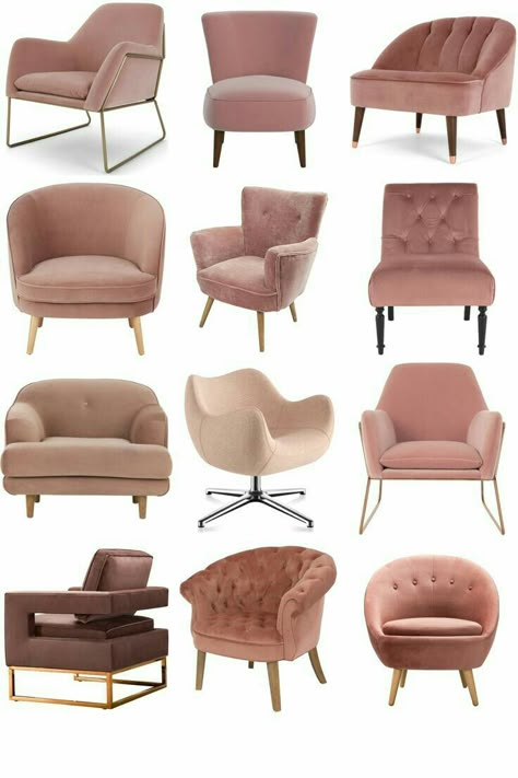 Rose Gold Rooms, Rose Gold Room Decor, Gold Room Decor, Chairs Diy, Statement Chairs, Living Room Sofa Design, Teen Bedroom Decor, Girl Bedroom Decor, Living Room Decor Apartment