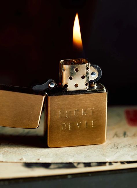 hand stamped "lucky devil" zippo – imogene + willie Engraved Zippo, Fort Payne Alabama, Zippo Collection, Imogene Willie, Heart Socks, Lighter Fluid, Free Stuff By Mail, Zippo Lighter, Love To Shop