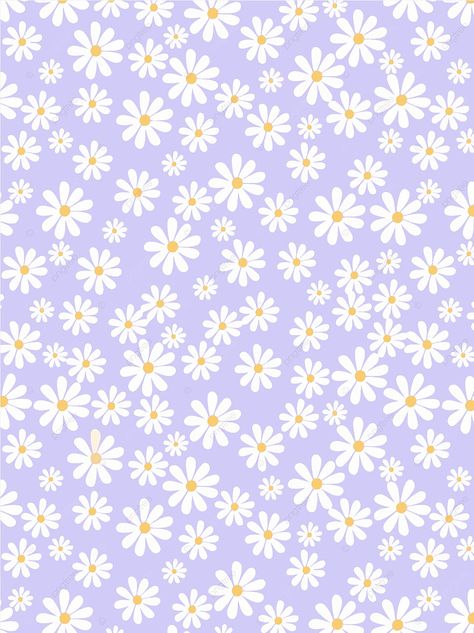 Wallpaper Backgrounds Purple Pastel, Cute Wallpaper Backgrounds Purple, Wallpaper Backgrounds Purple, Backgrounds Purple, Daisy Background, Purple Flowers Wallpaper, Daisy Wallpaper, Purple Pastel, Lavender Aesthetic