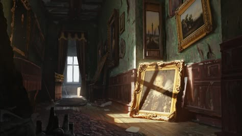 Interior Concept Art, Spiderwick Chronicles, Anime Places, Bg Design, Color Script, Image Painting, Call Of Cthulhu, Interior Concept, Environment Art