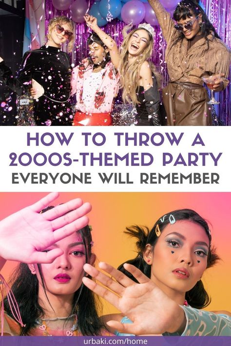 Bring back the nostalgia with a fun and memorable 2000s-themed party! This guide gives you ideas for decorations, outfits, music, and party games that capture the spirit of the early 2000s. Whether you’re celebrating a birthday or just looking for a fun gathering, these tips will ensure your party is one to remember. Let your guests relive the iconic trends, songs, and fashion that defined the early 2000s and create memories that will last for years. 2000s Dessert Table, 2002 Birthday Party, Early 2000s Decorations Party, 2000s Club Aesthetic Party, Year 2000 Party Theme, Early 2000s Sleepover, 2010s Birthday Party Theme, 2000s Party Games, 2010s Birthday Party