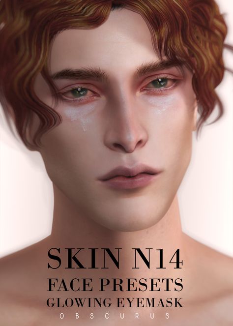 SKIN N14, GLOWING EYEMASKS AND PRESETS | obscurus-sims on Patreon Sims 4 Alpha Cc Skin Male, Obscurus Sims 4 Cc, Male Skin Sims 4 Cc, Sims 4 Cc Male Skin, Sims 4 Skintones, Sims Dress, Cc Skin, Pixel Life, Sims 4 Hair Male