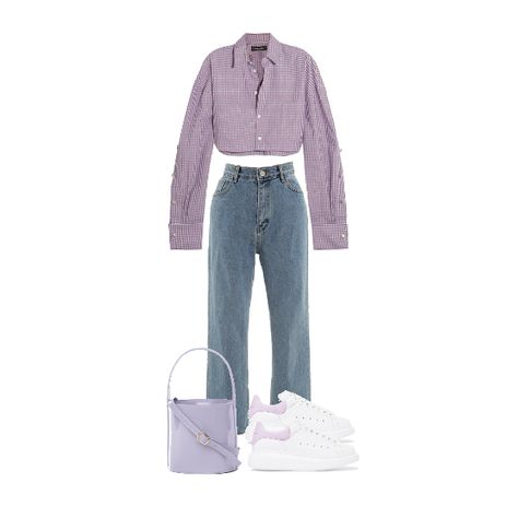 Purple White Outfit, Fashion Dress Up Games, Best Casual Outfits, White Outfit, Teen Fashion Outfits, Polyvore Outfits, Looks Vintage, Outfits Casuales, Edgy Fashion