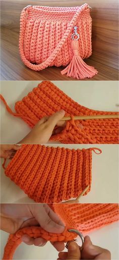 Here in this video tutorial you can learn how to crochet beautiful purse with T-shirt yarn. Make your own design with your crafty hands. Wallet Sewing Pattern, Crochet Beautiful, Tshirt Yarn, Crochet Shell Stitch, Beautiful Purse, Crochet T Shirts, Bunny Crochet, Yarn Bag, Haken Baby