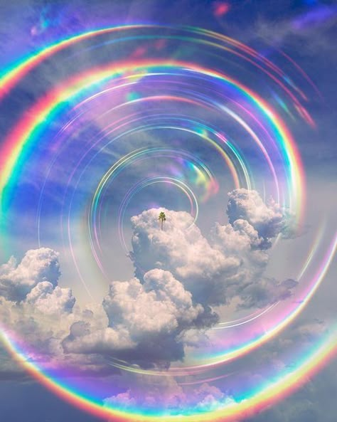 Whats Wallpaper, Rainbow Aesthetic, Dreamy Art, Cool Backgrounds, Sky Aesthetic, Scenery Wallpaper, Aesthetic Backgrounds, Fantasy Landscape, Nature Pictures