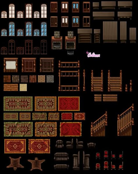 Pixel Tileset, Pixel Rpg Games, Pixel Art Platformer, Top Down Pixel Art, Rpg Pixel Art, Pixel Map, Quest Ideas, Rpg Maker Vx, 2d Game Design