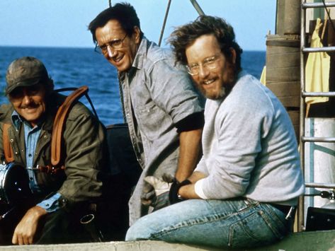 Jaws (1975) Jaws Characters, 4th Of July Movies, Stephen Spielberg, July Movies, Jaws 3, Shark Movies, Steven Spielberg Movies, Jaws 1975, Shark Week Party