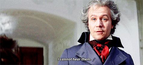 Gary Oldman in Immortal Beloved Immortal Beloved, Ludwig Van Beethoven, Gary Oldman, Good News, Actors & Actresses, Funny Gif, Gif, Actresses, Actors