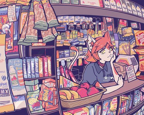 Bizarre Books, Bodega Cat, Cat Girl, Comic Artist, Color Theory, Magical Girl, Life Art, Drawing Reference, Cool Pictures