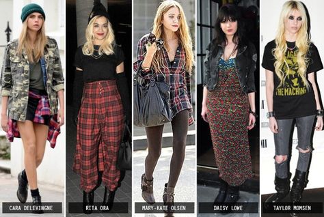 A ogni epoca il suo trucco: gli anni ’90! Simple Grunge Outfits, 1990s Fashion Trends, 90s Fashion Grunge Outfits, Outfits With Air Force Ones, Outfits With Jordan 1s Fashion Styles, 2020s Fashion, Fashion Guys, Moda Grunge, Diy Outfits