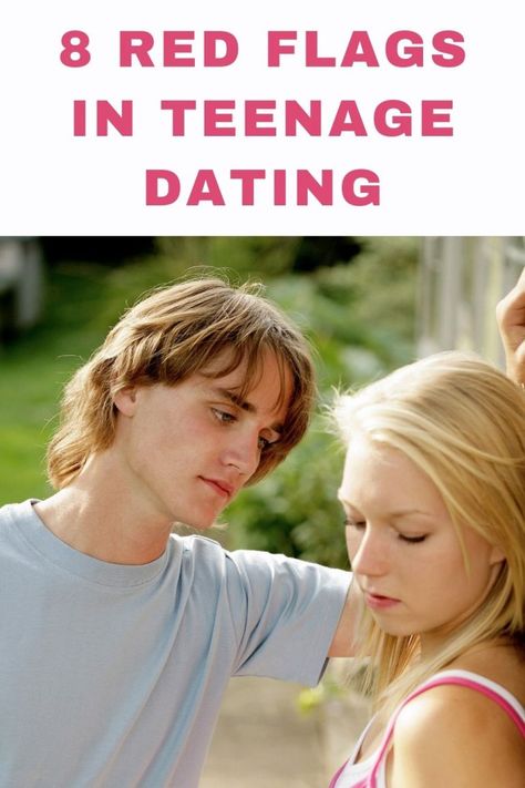 Teenage dating can be a time of growth and exploration, but it's also a period where red flags can arise. Here are eight red flags to watch for: #kids #parenting #teens #teenager #teendating #dating #datingtipsforteens Teenage Dating Rules, Dating Rules For Teenagers, Red Flags In A Girl, Teen Dating Rules, Teenage Dating, Controlling Behavior, Free Local Dating, Dating Yourself, Chatting Format