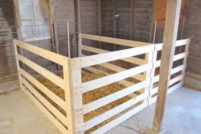 Crosswinds Farm: That was easy. Building Lambing Jugs. Rabbit Housing Outdoor, Goat Kidding Stall, Goat Kidding Pen, Lambing Pens, Sheep Shelter, Sheep House, Sheep Pen, Goat Shed, Goat Shelter