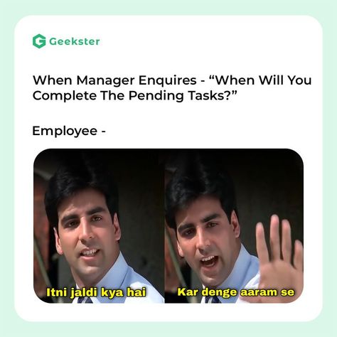 #officememes #corporate #memes #tuesdaymemees #geekster Corporate Memes Humor, Corporate Memes Funny, Corporate Jokes, Digital Marketing Memes, Co Worker Memes, Hera Pheri, Corporate Quotes, Social Media Humor, Office Jokes