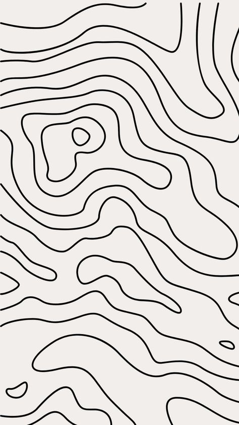 Black And White Minimalist Art Wallpaper, Black And White Minimalist Wallpaper, Wavy Lines Wallpaper, Patterns To Draw, White Pattern Wallpaper, Wavy Lines Pattern, Emo Hairstyle, Cool Desktop Backgrounds, Wavy Background