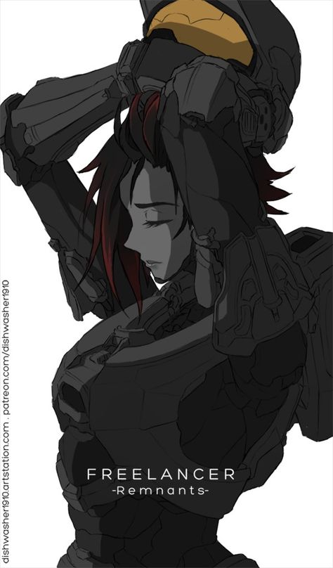 Dishwasher1910.deviantart.com Spartan Women Art, Halo Spartan Concept Art, Female Helldiver, Halo Spartan Art, Villain Concept Art, Helldivers Art, Spartan Halo, Combat Women, Halo Spartan Armor