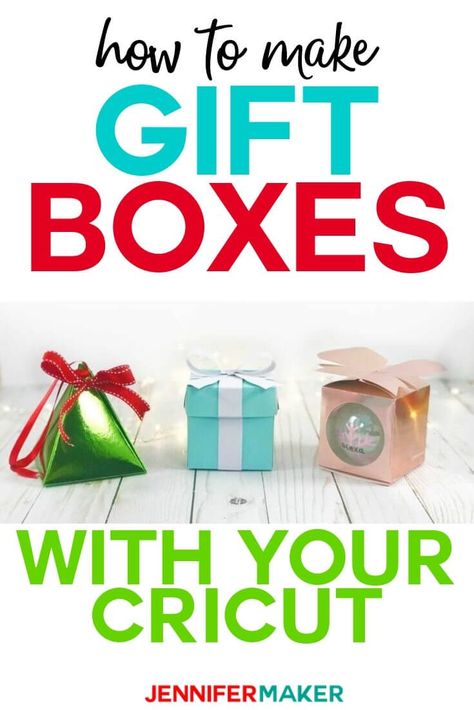 Need a special box for a special gift? My Gift Box templates let you make a box to fit that small item perfectly, whenever you need it!  #cricut #cricutmade #cricutmaker #cricutexplore #svg #svgfile Cricut Small Gift Boxes, Treat Boxes Cricut, Cricut Joy Box Templates Free, Gift Boxes Cricut, Cricut Gift Box Ideas, Cricut Box Templates Free, Cricut Gift Boxes, Small Box Template, Handmade Small Gifts