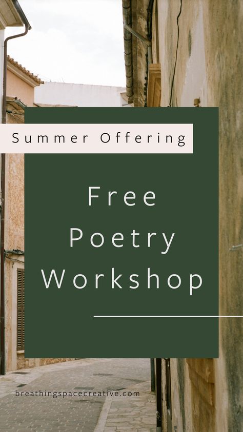 SUMMER OFFERING: INTRO TO POETRY During this one-hour poetry workshop we will talk about the poetic devices that make a poem soar. We will also discuss how to get your poems started and discuss powerful opening lines, poem progression, and how to exit a poem. Bring all your poetry questions because we will have a Q&A at the end of the session. Session date: Saturday July 23, 2022 10am - 11am PST Registration opens July 1st! Get on that mailing list so that you don't miss out. Link in bio! Poetry Questions, Poetry Workshop, Poetic Devices, Creative Nonfiction, Audre Lorde, You Poem, Writing Exercises, Promote Book, Character Building