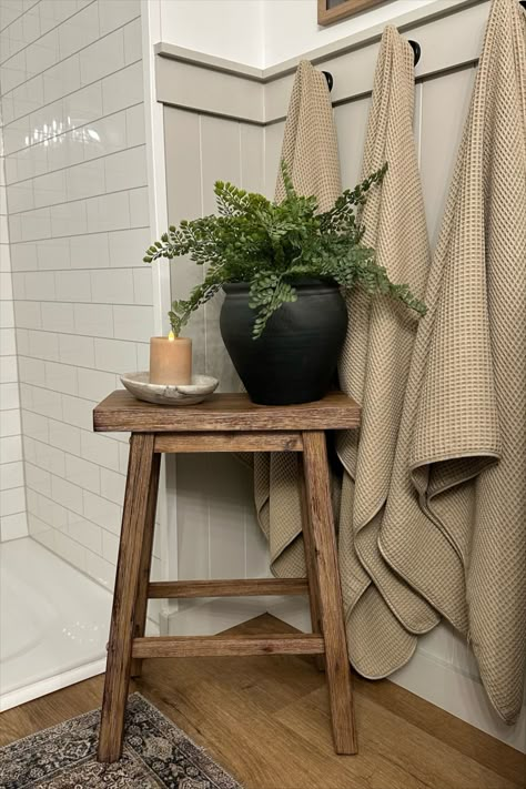 Boraam Sonoma, Barnwood … curated on LTK Half Bath Decor Ideas, Crib Inspiration, Half Bath Decor, Moody Decor, Small Space Bathroom, Modern Farmhouse Home, Home Fix, Budget Friendly Decor, Small Bathroom Storage