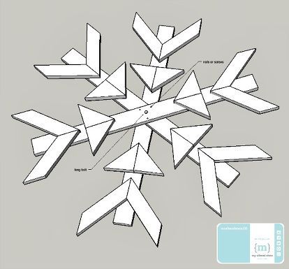 how to make a wooden snowflake, christmas decorations, crafts, how to, seasonal holiday decor Christmas Decorations Crafts, Snowflake Diy, Wood Snowflake, Snow Flakes Diy, Wooden Snowflakes, Pallet Crafts, Snow Flake, Christmas Wood Crafts, Christmas Yard