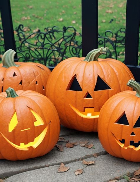 Get into the Halloween spirit with our effortless and spooktacular pumpkin decorating ideas. These simple designs make it a breeze to transform your pumpkins into festive and fun decorations. From friendly faces to classic Jack-o'-lanterns, discover the easiest ways to add a touch of Halloween charm to your home. 🎃👻🍁 #HalloweenDecor #EasyPumpkinDesigns #Spooktacular #DIYHalloween #FestiveIdeas Simple Pumpkin Carving Ideas, Simple Pumpkin Carving, Easy Pumpkin Designs, Halloween Pumpkin Diy, Firefly Art, Creepy Pumpkin, Easy Pumpkin Carving, Scary Pumpkin Carving, Halloween Trends